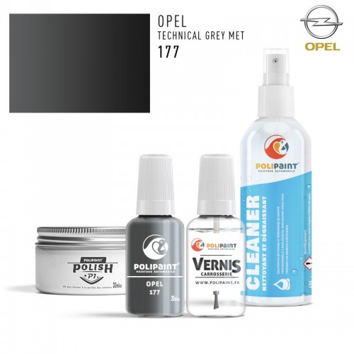 Stylo Retouche Opel 177 TECHNICAL GREY MET