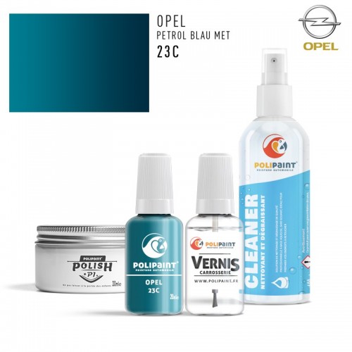 Stylo Retouche Opel 23C PETROL BLAU MET