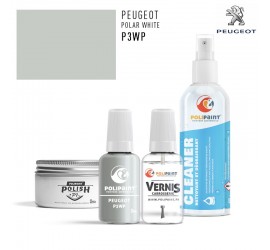 Stylo Retouche Peugeot P3WP POLAR WHITE