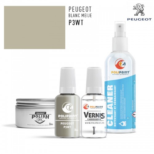 Stylo Retouche Peugeot P3WT BLANC MEIJE