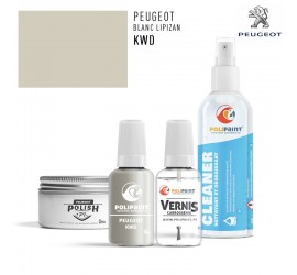 Stylo Retouche Peugeot KWD BLANC LIPIZAN