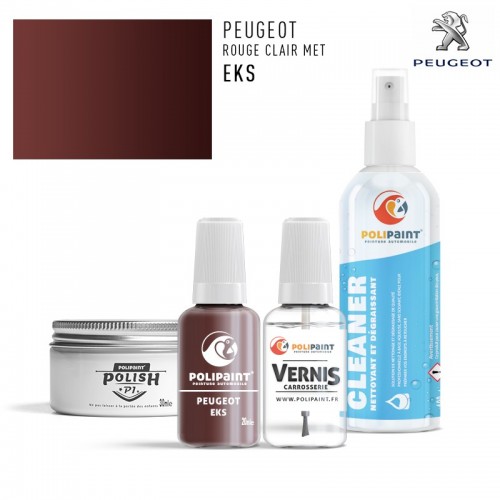 Stylo Retouche Peugeot EKS ROUGE CLAIR MET