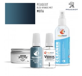 M0T6 BLEU KYANOS MET Peugeot