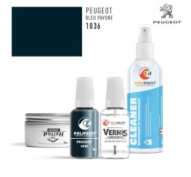 1036 BLEU PAVONE Peugeot
