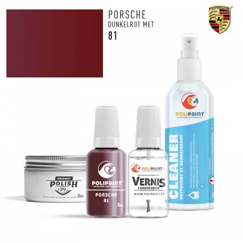 Stylo Retouche Porsche 81 DUNKELROT MET
