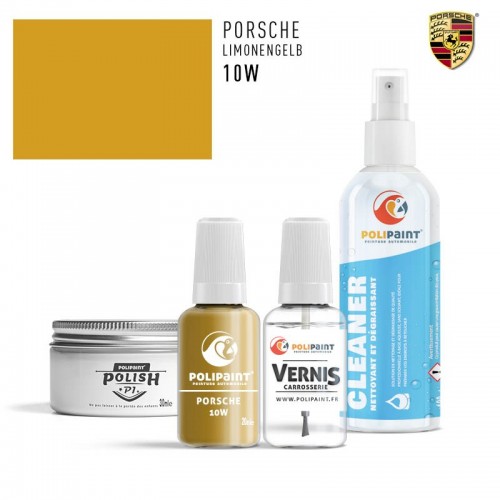 Stylo Retouche Porsche 10W LIMONENGELB