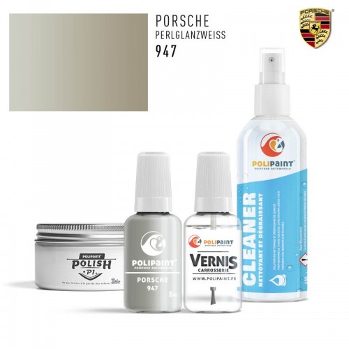 Stylo Retouche Porsche 947 PERLGLANZWEISS