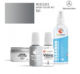 Stylo Retouche Mercedes 761 ARGENT POLAIRE MET