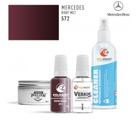 Stylo Retouche Mercedes 572 RUBY MET