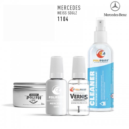 Stylo Retouche Mercedes 1104 WEISS SDGLZ