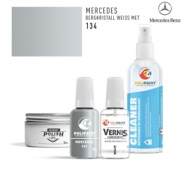 Stylo Retouche Mercedes 134 BERGKRISTALL WEISS MET