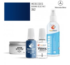 352 BAHAMA BLUE MET Mercedes