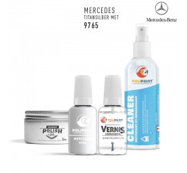 Stylo Retouche Mercedes 9765 TITANSILBER MET