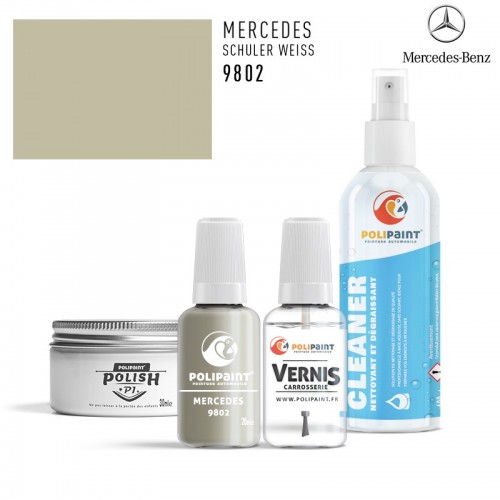 Stylo Retouche Mercedes 9802 SCHULER WEISS