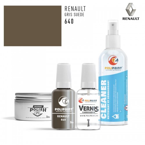 Stylo Retouche Renault 640 GRIS SUEDE