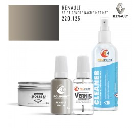 Stylo Retouche Renault 220.125 BEIGE CENDRE NACRE MET MAT