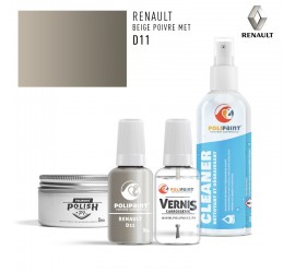 Stylo Retouche Renault D11 BEIGE POIVRE MET