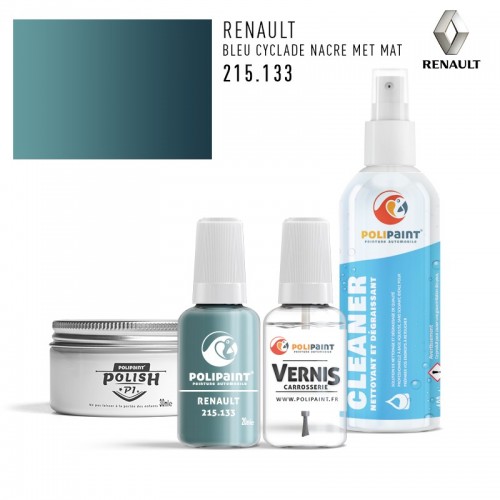 Stylo Retouche Renault 215.133 BLEU CYCLADE NACRE MET MAT