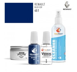 Stylo Retouche Renault 451 BLEU EDF