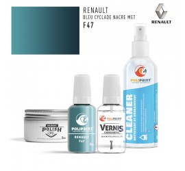 F47 BLEU CYCLADE NACRE MET Renault