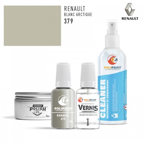 Stylo Retouche Renault 379 BLANC ARCTIQUE