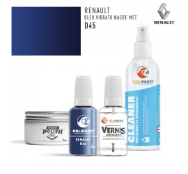 Stylo Retouche Renault D45 BLEU VIBRATO NACRE MET