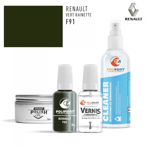 Stylo Retouche Renault F91 VERT RAINETTE