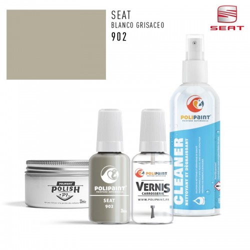Stylo Retouche Seat 902 BLANCO GRISACEO