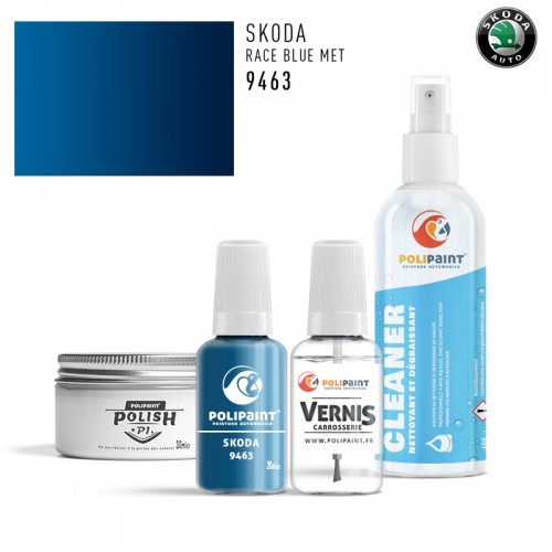 Stylo Retouche Skoda 9463 RACE BLUE MET