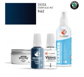 Stylo Retouche Skoda 9462 STORM BLUE MET