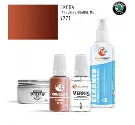 Stylo Retouche Skoda 9771 TANGERINE ORANGE MET