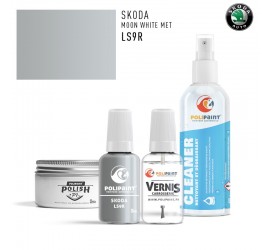 Stylo Retouche Skoda LS9R MOON WHITE MET