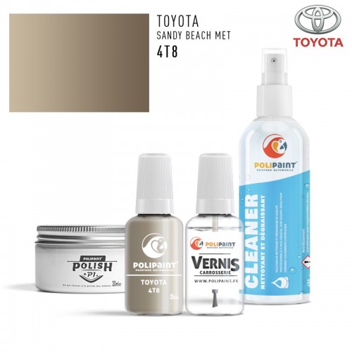Stylo Retouche Toyota 4T8 SANDY BEACH MET