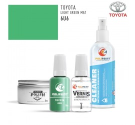 6U6 LIGHT GREEN MAT Toyota