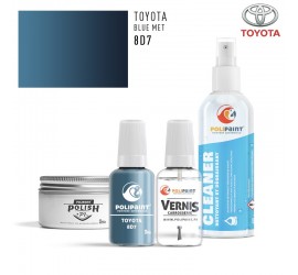 8D7 BLUE MET Toyota