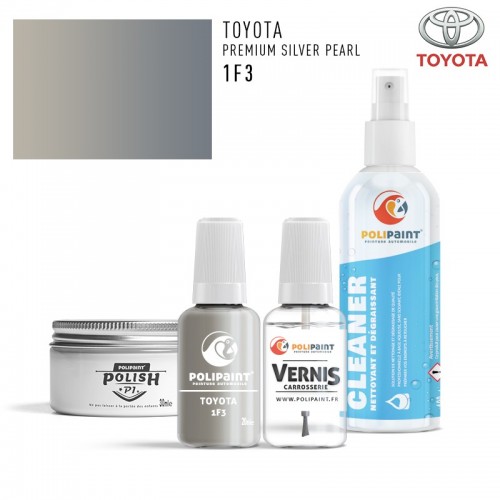 Stylo Retouche Toyota 1F3 PREMIUM SILVER PEARL