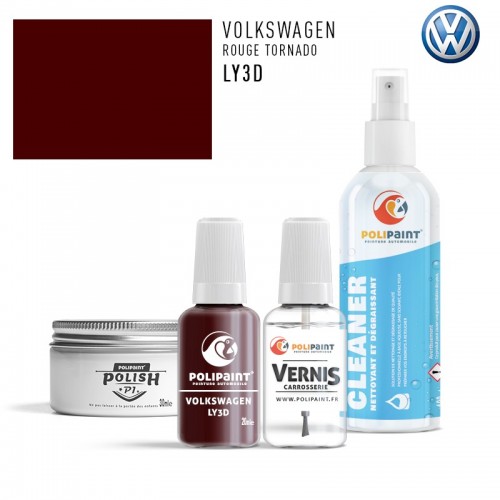 Stylo Retouche Volkswagen LY3D ROUGE TORNADO