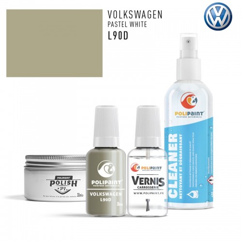 Stylo Retouche Volkswagen L90D PASTEL WHITE