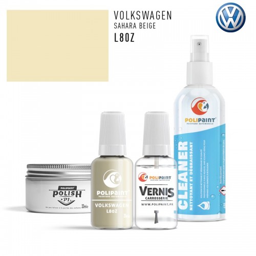 TRISTARcolor Peinture Voiture Bombe De Peinture Pour VW/Volkswagen L80Z Saharabeige/Sahara Beige Peinture De Base Aérosol 400 Ml