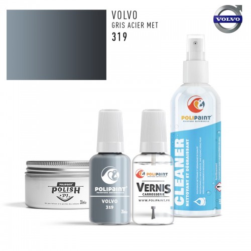 Stylo Retouche Volvo 319 GRIS ACIER MET