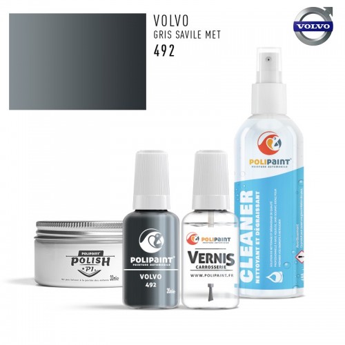 Stylo Retouche Volvo 492 GRIS SAVILE MET