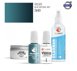 Stylo Retouche Volvo 2603 BLUE MISTRAL MET