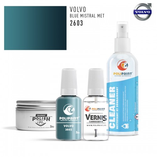 Stylo Retouche Volvo 2603 BLUE MISTRAL MET