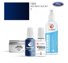 Stylo Retouche Ford Europe J4 DEEP IMPACT BLUE MET