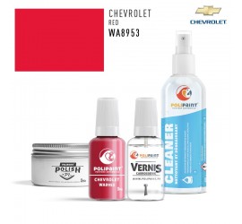 WA8953 RED Chevrolet