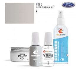 V WHITE PLATINUM MET Ford Europe