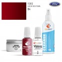 Stylo Retouche Ford Europe D4 LUICID RED PEARL