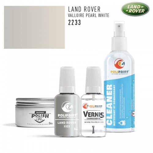 Stylo Retouche Land Rover 2233 VALLOIRE PEARL WHITE