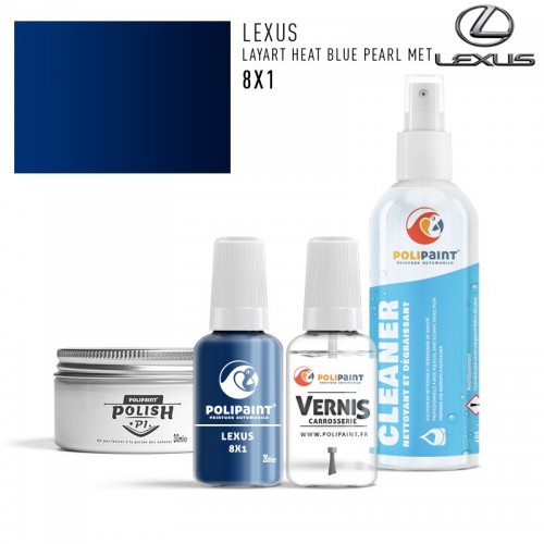 Stylo Retouche Lexus 8X1 LAYART HEAT BLUE PEARL MET