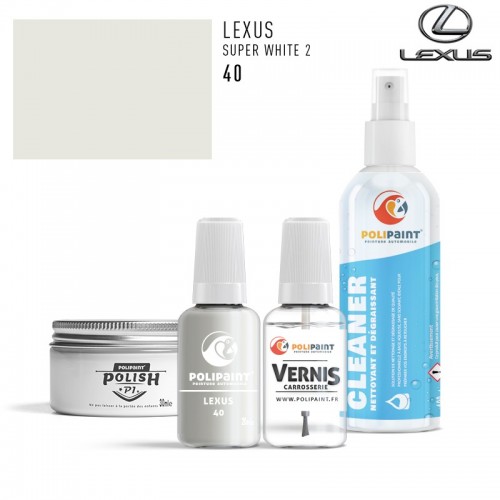 Stylo Retouche Lexus 40 SUPER WHITE 2